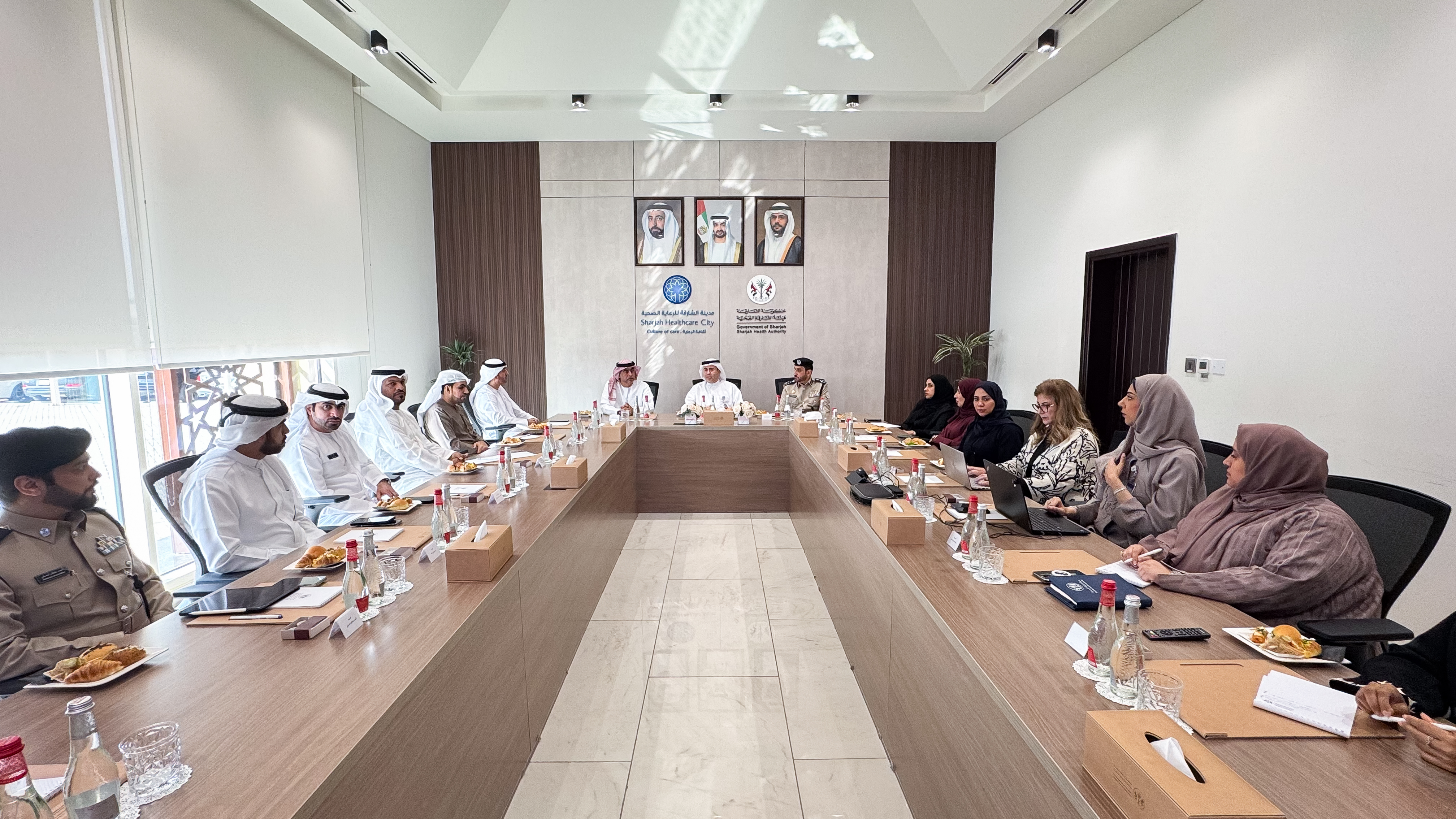 هيئة الشارقة الصحية تعقد اجتماعها الأول لعام 2026 لتوزيع الأدوار والمسؤوليات على الأعضاء