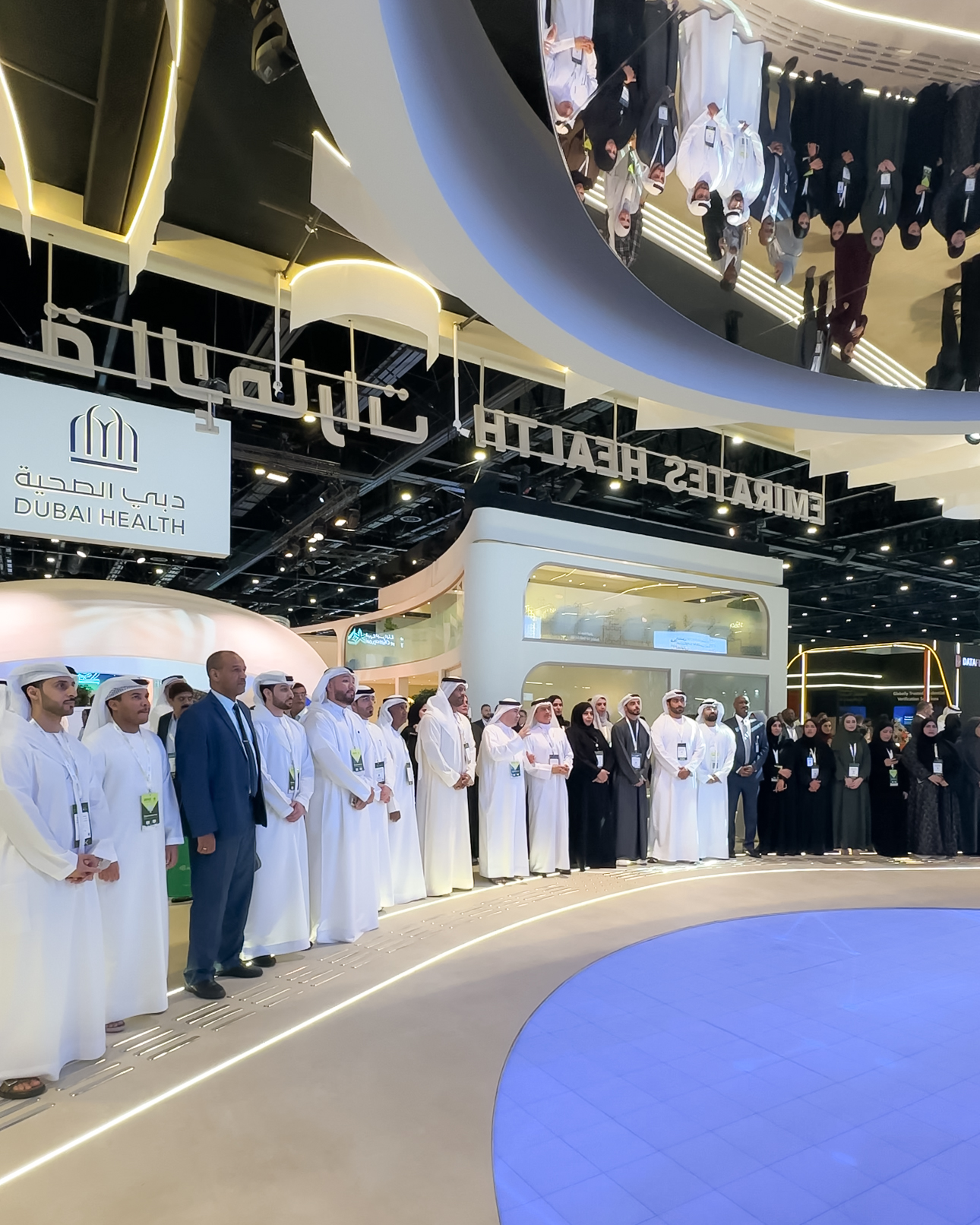 مدينة الشارقة للرعاية الصحية تستعرض مشاريعها ضمن منصة "صحة الإمارات"